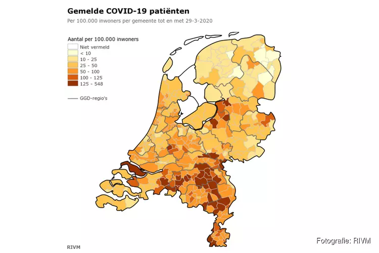 RIVM: 10.866 besmettingen, 771 personen overleden