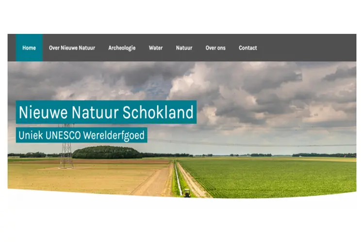 Website project Nieuwe Natuur Schokland