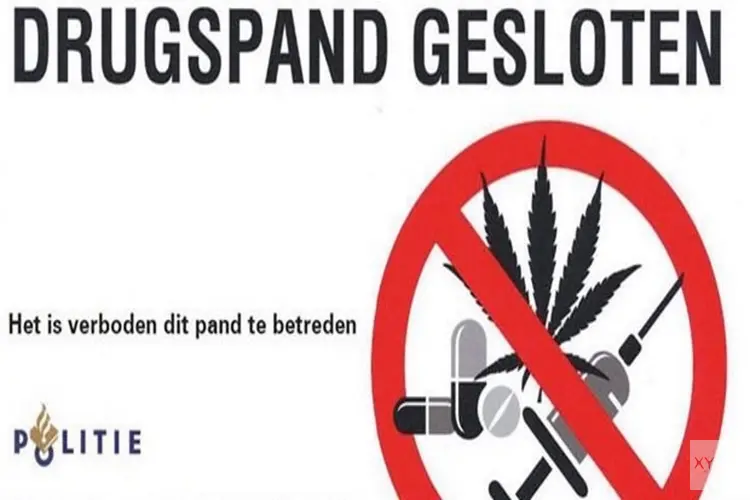 Woning gesloten omdat een handelshoeveelheid drugs is aangetroffen